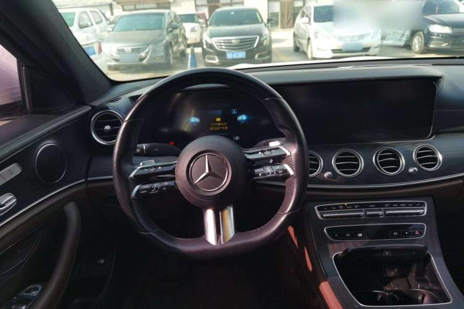 Used Mercedes-Benz E-Class 2021 E 300 L Sporty and Stylish Model Steering Wheel
