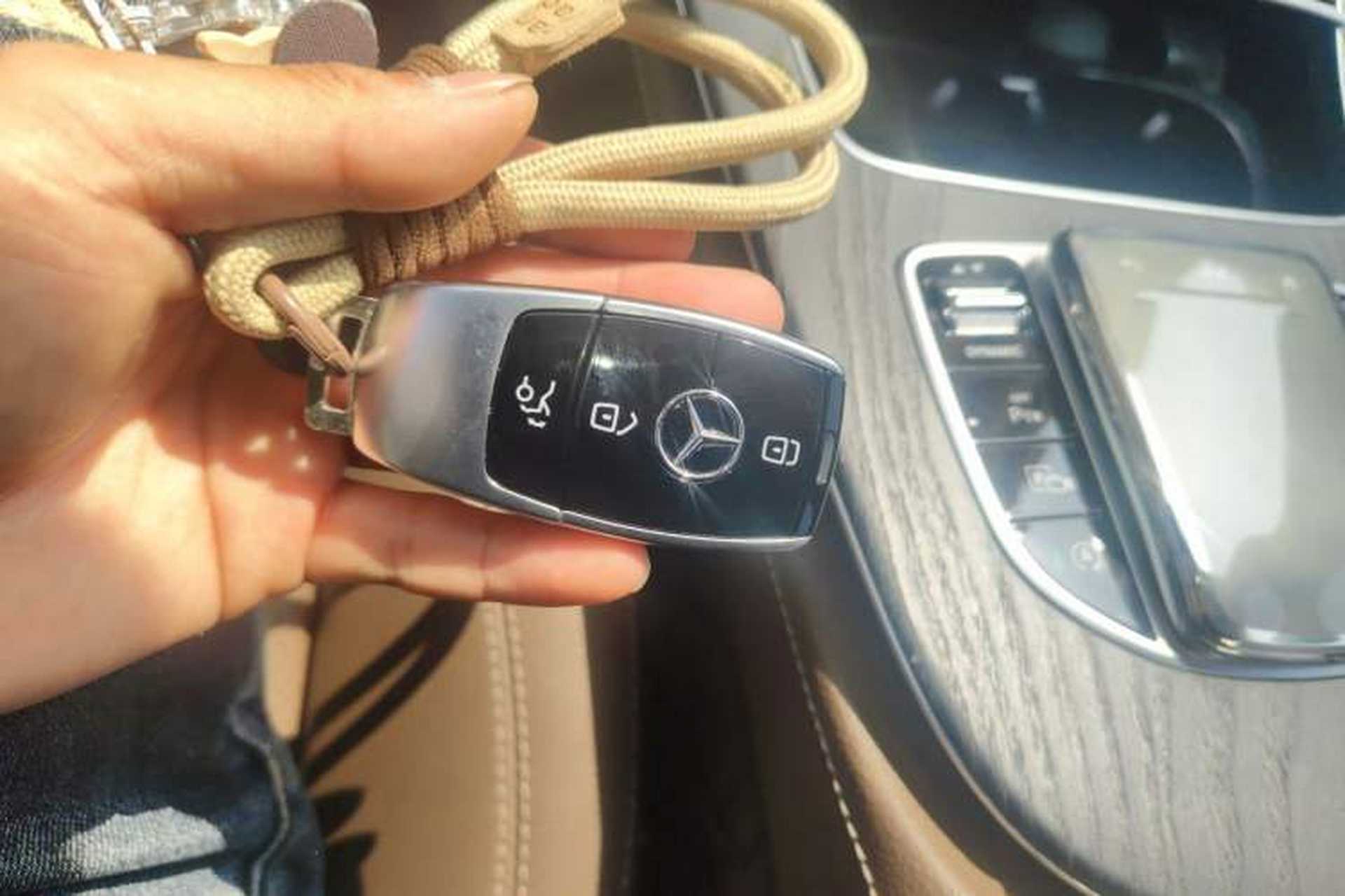 Used Mercedes-Benz E-Class 2021 E 300 L Sporty and Stylish Model Vehicle Key