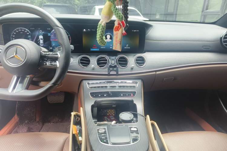 Used Mercedes-Benz E-Class 2021 Restyled E 300 L Sporty and Stylish Edition Audio And AC Panel