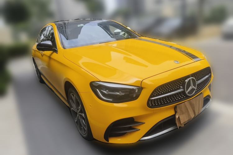Used Mercedes-Benz E-Class 2021 Restyled E 300 L Sporty and Stylish Edition Front Right 45 Deg
