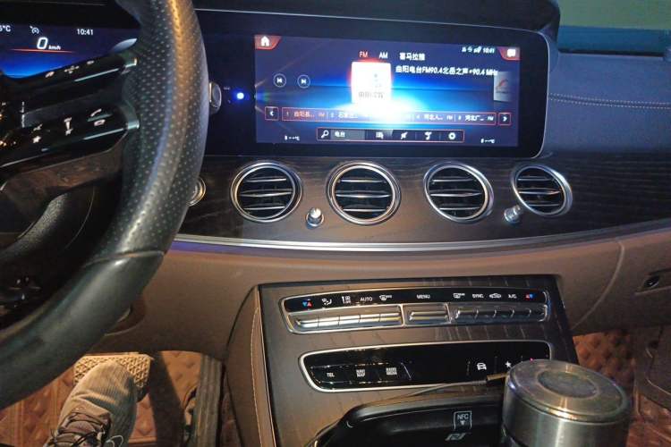Used Mercedes-Benz E-Class 2022 Revised E 300 L Sporty and Stylish Edition Audio And AC Panel