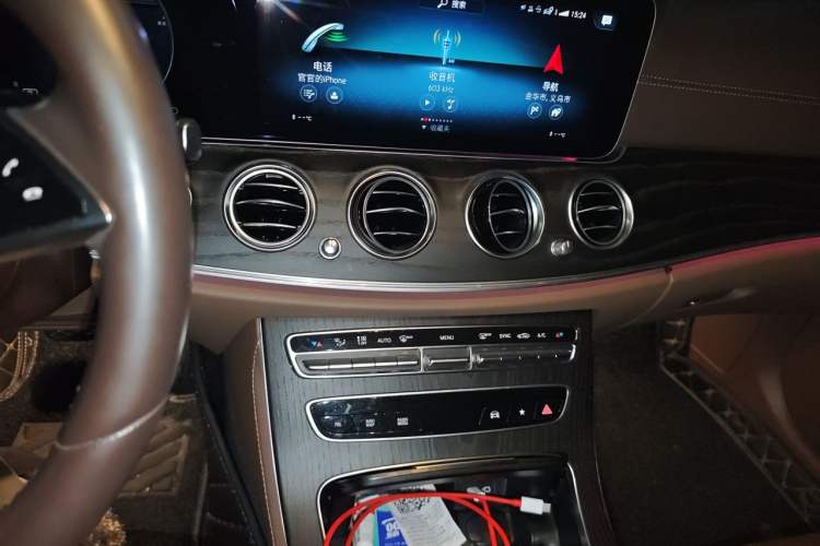 Used Mercedes-Benz E-Class 2022 Restyled E 260 L Sport Edition Audio And AC Panel