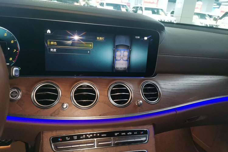 Used Mercedes-Benz E-Class 2022 E 260 L 4MATIC Audio And AC Panel