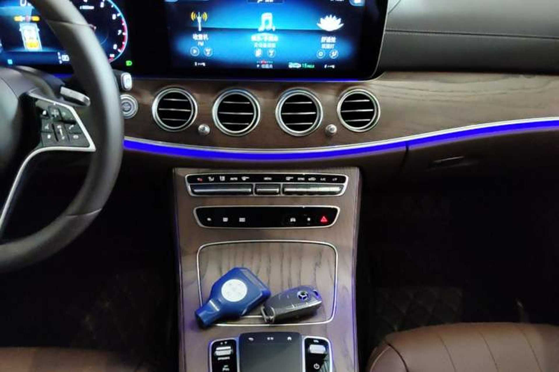 Used Mercedes-Benz E-Class 2022 Revised Version E 300 L Luxury Edition Audio And AC Panel