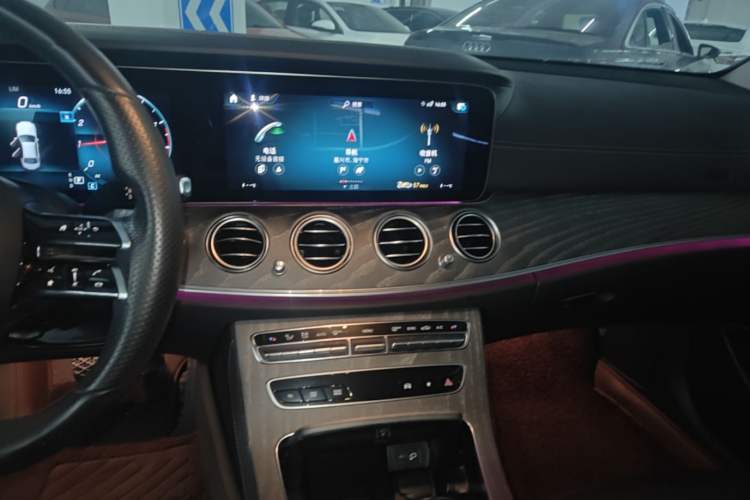 Used Mercedes-Benz E-Class 2022 Revised E 300 L Sporty and Stylish Edition Audio And AC Panel