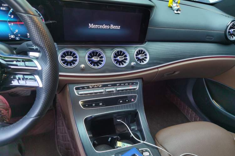 Used Mercedes-Benz E-Class 2022 E 300 L Sporty and Stylish Model Audio And AC Panel