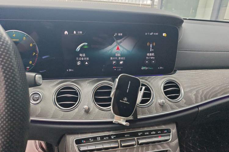 Used Mercedes-Benz E-Class 2022 Revised E 300 L Sporty and Stylish Edition Audio And AC Panel