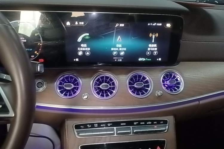 Used Mercedes-Benz E-Class 2022 E 300 L Luxury Model Audio And AC Panel