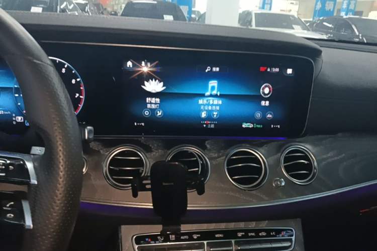 Used Mercedes-Benz E-Class 2022 Revised E 300 L Sporty and Stylish Edition Audio And AC Panel