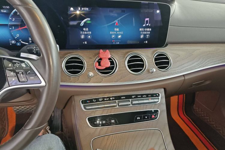 Used Mercedes-Benz E-Class 2022 Updated E 300 L Stylish Edition Audio And AC Panel