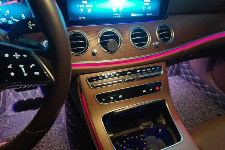 Used Mercedes-Benz E-Class 2022 Updated E 300 L Stylish Edition Audio And AC Panel