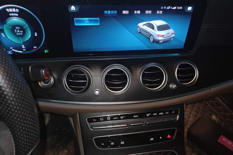Used Mercedes-Benz E-Class 2022 E 300 Stylish Sports Edition Audio And AC Panel