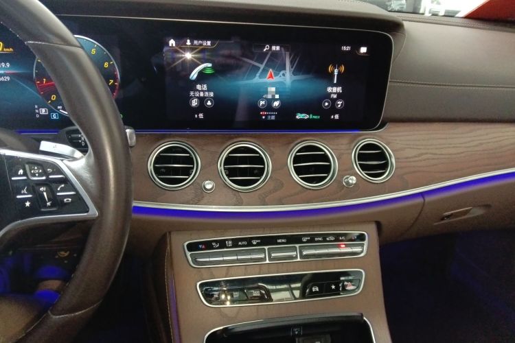 Used Mercedes-Benz E-Class 2022 Second Facelift E 300 L Luxury Edition Audio And AC Panel