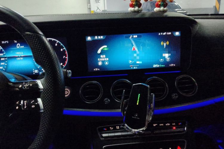 Used Mercedes-Benz E-Class 2022 Revised E 300 L Sport Luxury Edition Audio And AC Panel