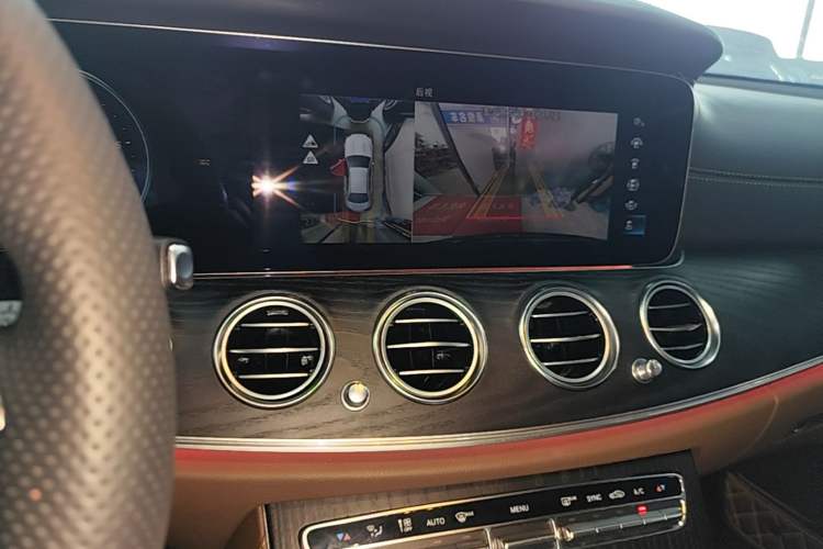 Used Mercedes-Benz E-Class 2022 Revised E 300 L Sporty and Stylish Edition Audio And AC Panel