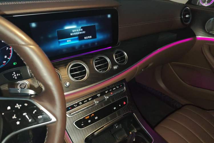 Used Mercedes-Benz E-Class 2022 E 300 L Premium Edition Audio And AC Panel