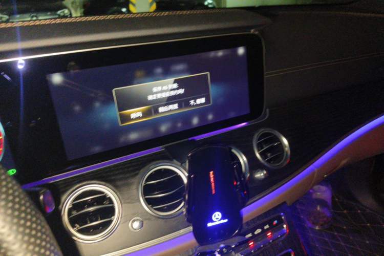 Used Mercedes-Benz E-Class 2022 Second Facelift E 260 L Sport Edition Audio And AC Panel