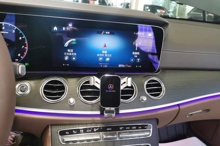 Used Mercedes-Benz E-Class 2022 Revised Version E 300 L Luxury Edition Audio And AC Panel