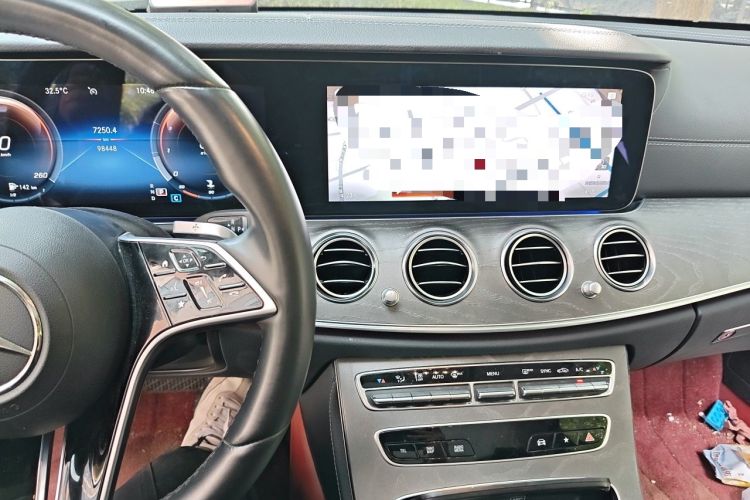 Used Mercedes-Benz E-Class 2022 E 300 L Luxury Model Audio And AC Panel