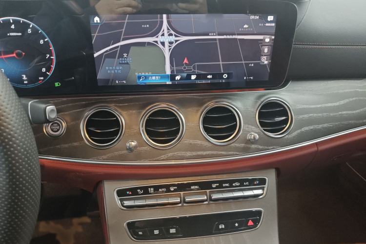 Used Mercedes-Benz E-Class 2022 E 300 L Sport Luxury Edition Audio And AC Panel
