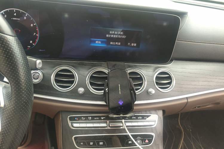 Used Mercedes-Benz E-Class 2022 Second Facelift E 300 L Sporty and Stylish Edition Audio And AC Panel