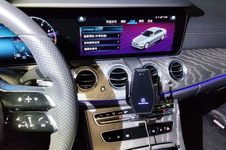 Used Mercedes-Benz E-Class 2022 Revised E 300 L Sporty and Stylish Edition Audio And AC Panel