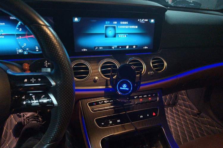 Used Mercedes-Benz E-Class 2022 E 300 L Sporty and Stylish Model Audio And AC Panel