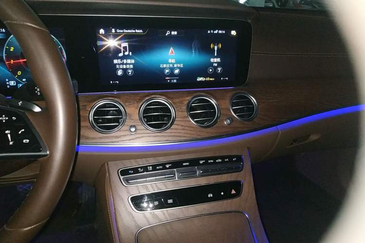 Used Mercedes-Benz E-Class 2022 E 300 L Luxury Model Audio And AC Panel