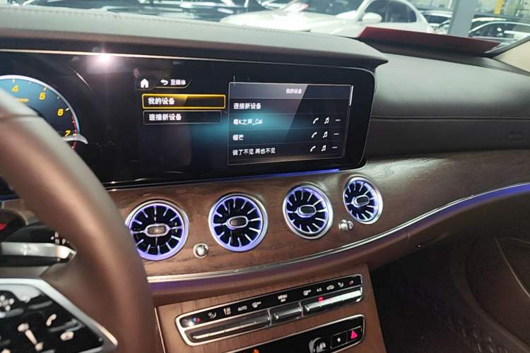 Used Mercedes-Benz E-Class 2022 E 300 L Premium Edition Audio And AC Panel