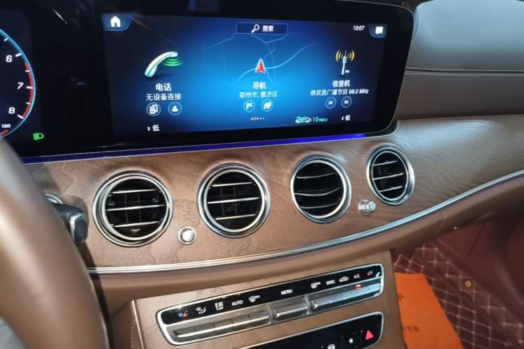 Used Mercedes-Benz E-Class 2022 E 300 L Luxury Model Audio And AC Panel