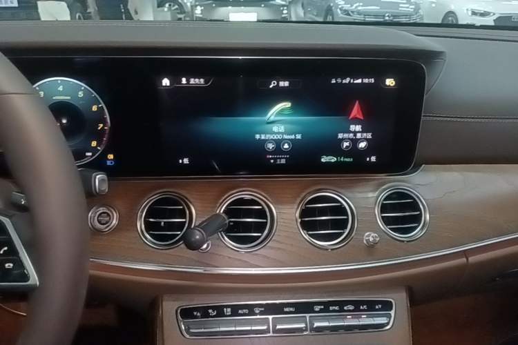 Used Mercedes-Benz E-Class 2022 E 300 L Luxury Model Audio And AC Panel