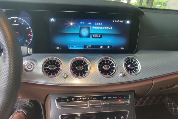 Used Mercedes-Benz E-Class 2022 Second Facelift E 300 L Sport Luxury Edition Audio And AC Panel