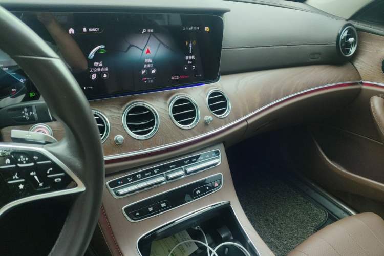 Used Mercedes-Benz E-Class 2022 Updated E 300 L Stylish Edition Audio And AC Panel