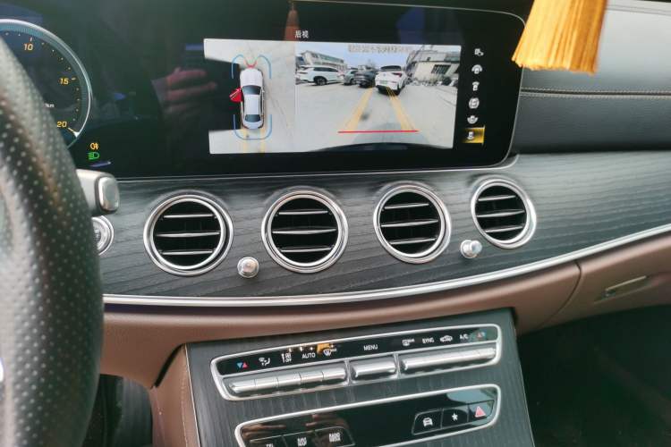 Used Mercedes-Benz E-Class 2022 E 300 L Sporty and Stylish Model Audio And AC Panel