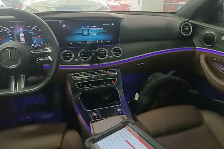 Used Mercedes-Benz E-Class 2022 Revised E 300 L Sporty and Stylish Edition Audio And AC Panel