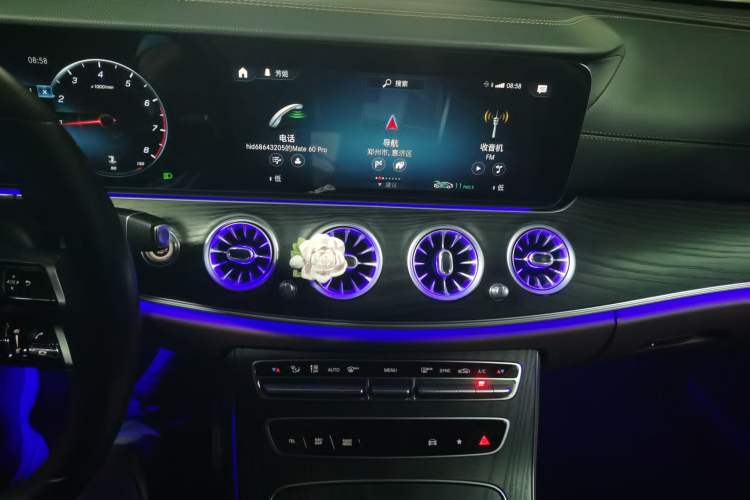Used Mercedes-Benz E-Class 2022 E 260 L Sport Edition Audio And AC Panel