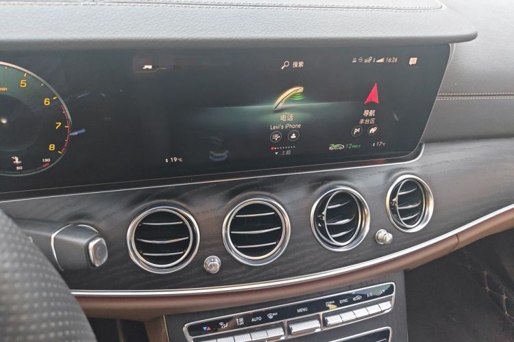 Used Mercedes-Benz E-Class 2022 Second Facelift E 300 L Sport Luxury Edition Audio And AC Panel