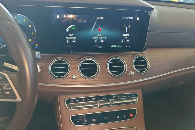 Used Mercedes-Benz E-Class 2022 Updated E 300 L Stylish Edition Audio And AC Panel