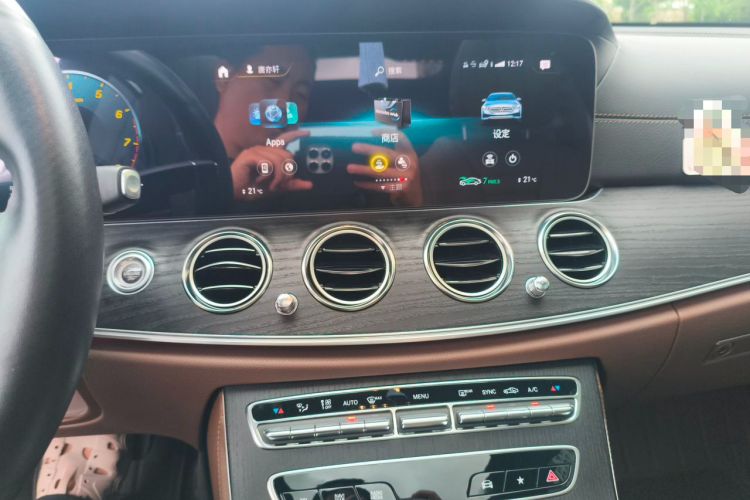 Used Mercedes-Benz E-Class 2022 Revised E 300 L Sport Luxury Edition Audio And AC Panel