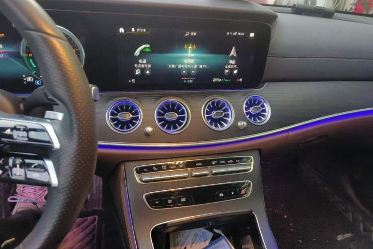 Used Mercedes-Benz E-Class 2022 Second Facelift E 260 L Sport Edition Audio And AC Panel