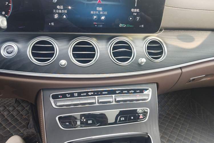 Used Mercedes-Benz E-Class 2022 E 260 Stylish Sports Edition Audio And AC Panel