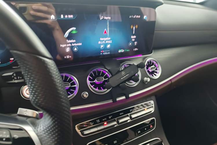 Used Mercedes-Benz E-Class 2022 Revised E 300 L Sport Luxury Edition Audio And AC Panel