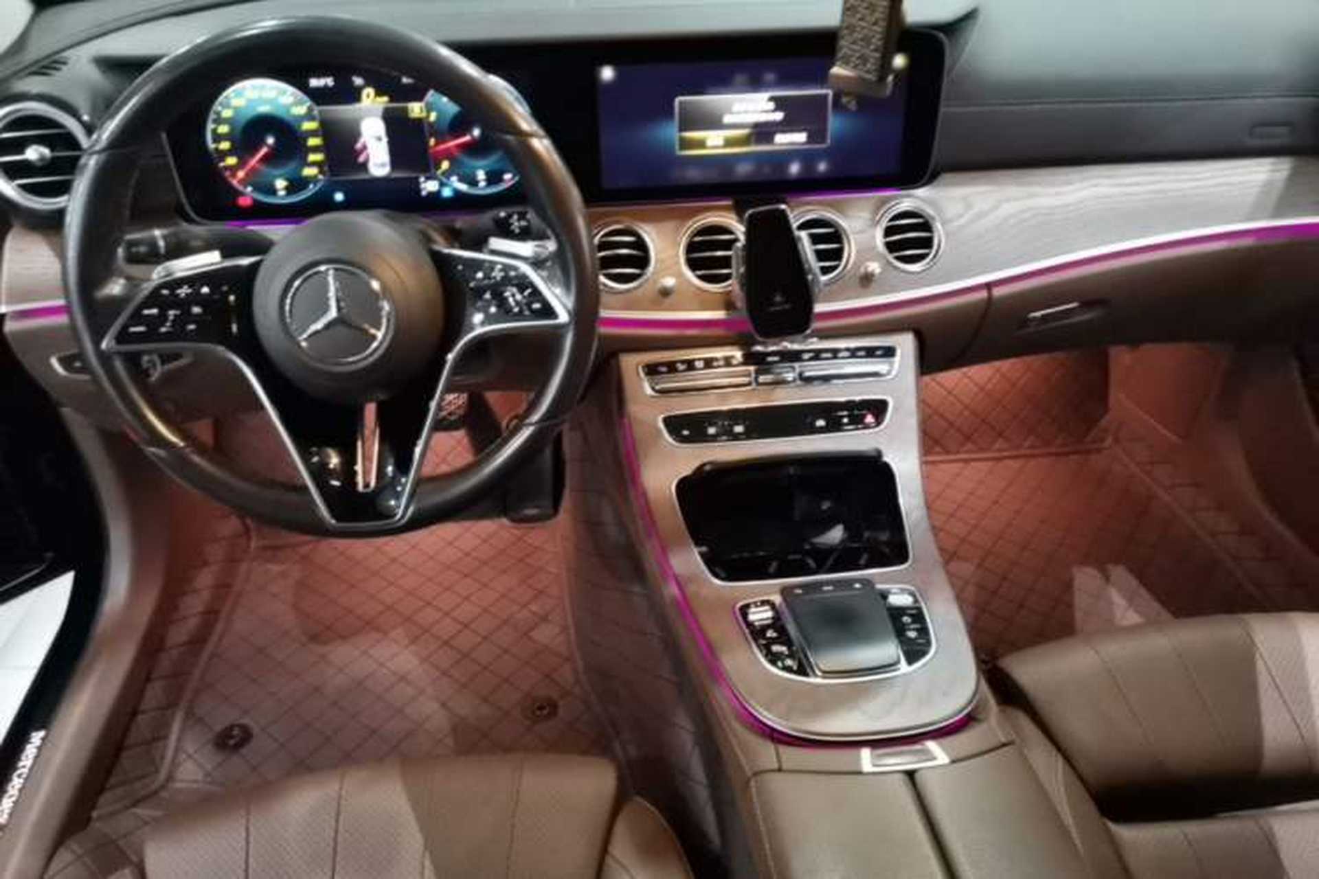 Used Mercedes-Benz E-Class 2022 Updated E 300 L Luxury Edition Center Console