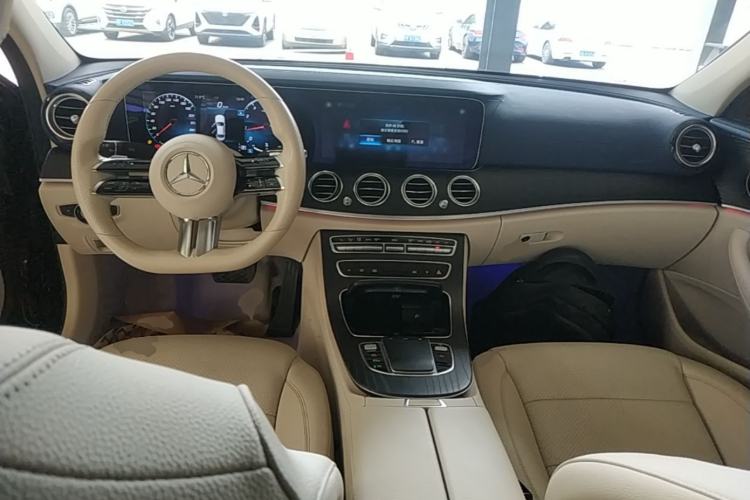 Used Mercedes-Benz E-Class 2022 E 300 L Sporty and Stylish Model Center Console