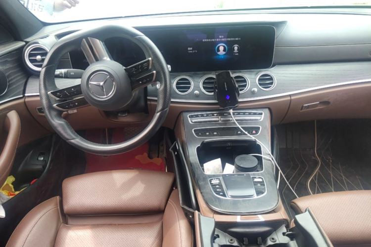 Used Mercedes-Benz E-Class 2022 Second Facelift E 300 L Sporty and Stylish Edition Center Console