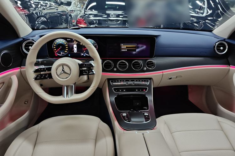 Used Mercedes-Benz E-Class 2022 E 300 L Sporty and Stylish Model Center Console