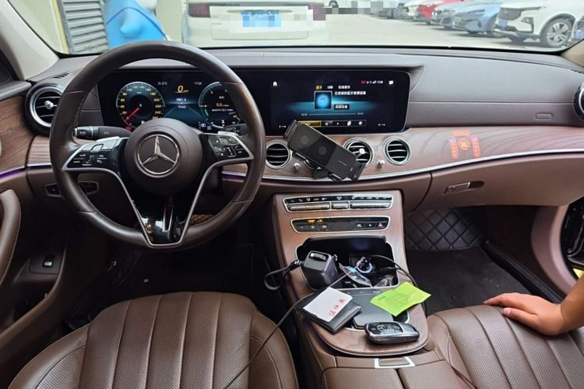 Used Mercedes-Benz E-Class 2022 Second Facelift E 300 L Prestige Edition Center Console
