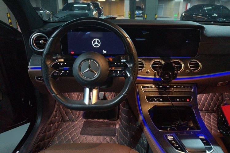 Used Mercedes-Benz E-Class 2022 E 300 L Sporty and Stylish Model Center Console