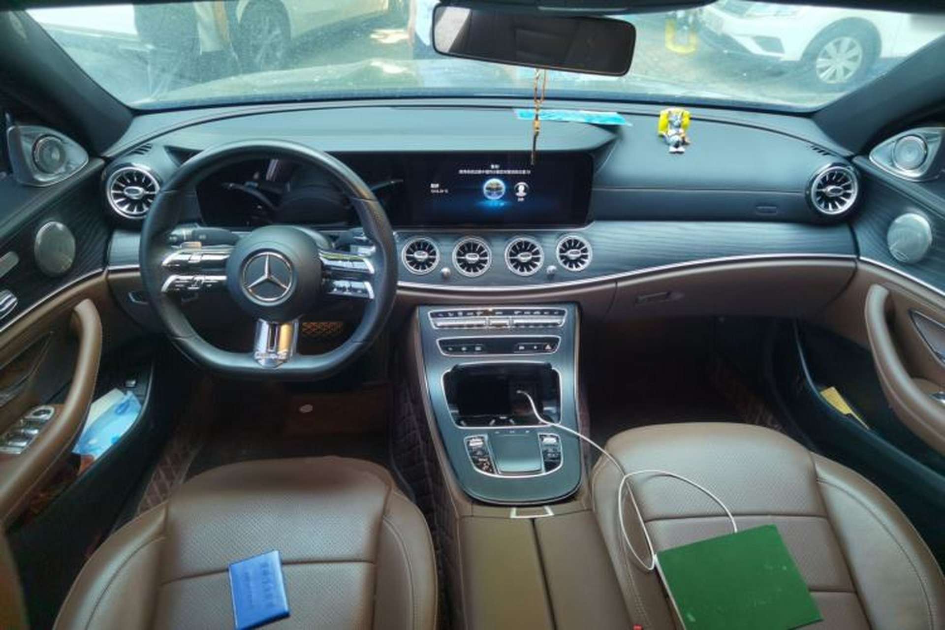 Used Mercedes-Benz E-Class 2022 E 300 L Sporty and Stylish Model Center Console