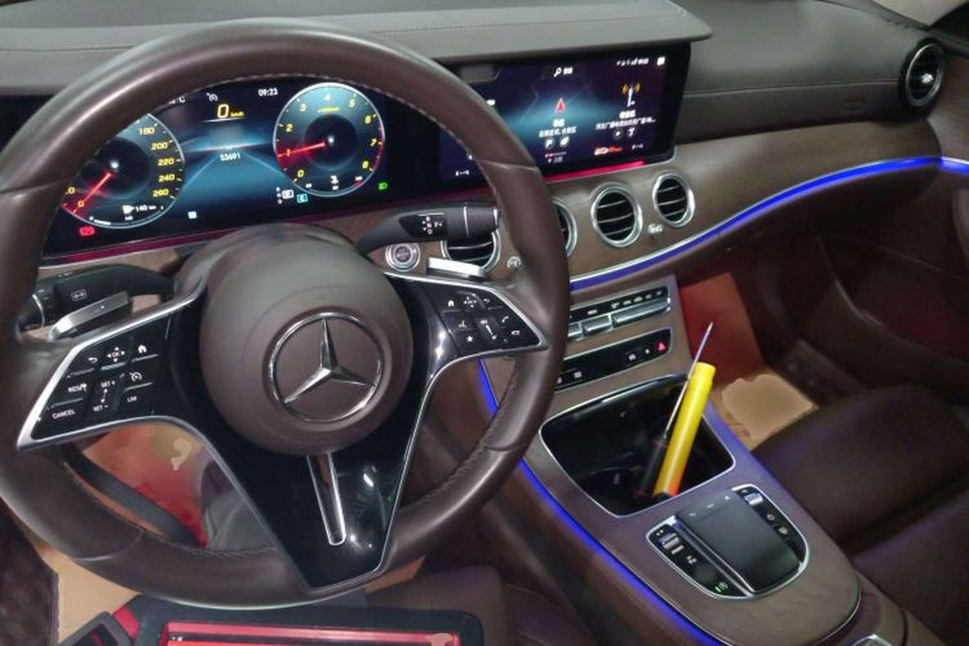 Used Mercedes-Benz E-Class 2022 Updated E 300 L Luxury Edition Center Console